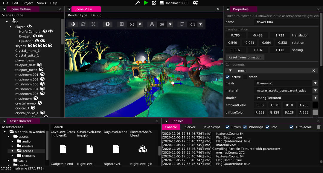 Wonderland Engine Screenshot